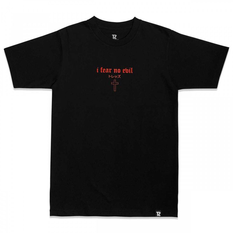 I FEAR NO EVIL SS TEE - BLACK