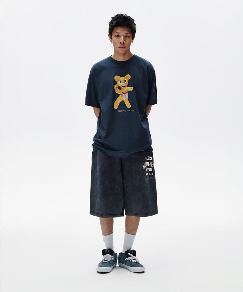 WASHED NOWHERE SWEATSHORT