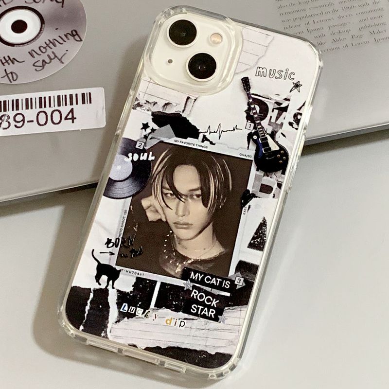 [MADE] my cat is rock star iphone case