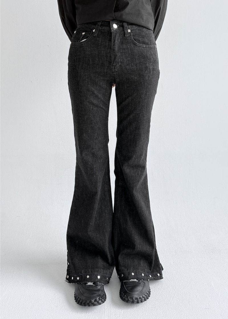 WOOHWA(ウファ)の「 SIDECUT RIVET DENIM(Pants)」