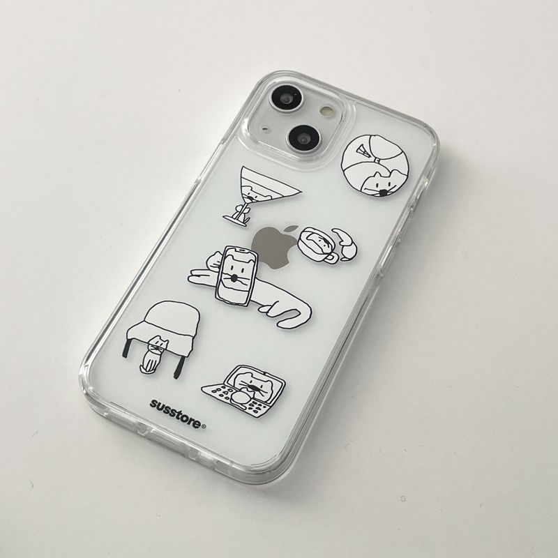 Second Edition Deformed Cats phone case