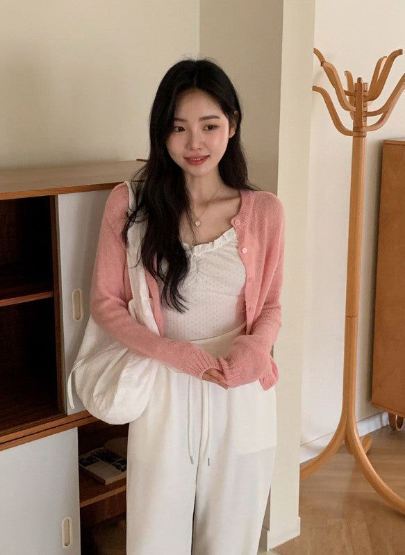 Ribbon Lace Eco Shoulder Bag