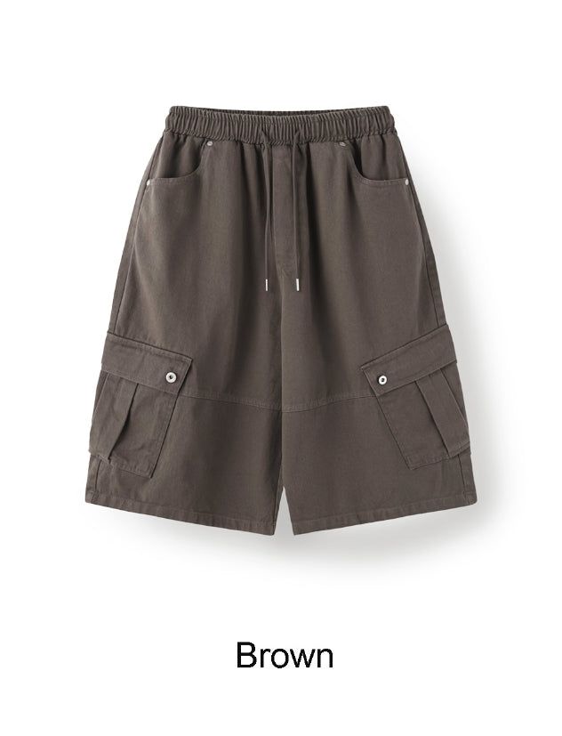 Rowoon Cargo Bermuda Banding Pants