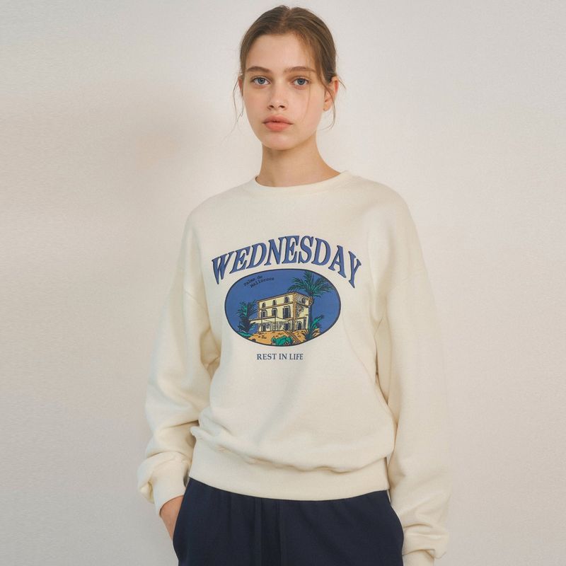 Mallorca Artwork Sweatshirt_3Color