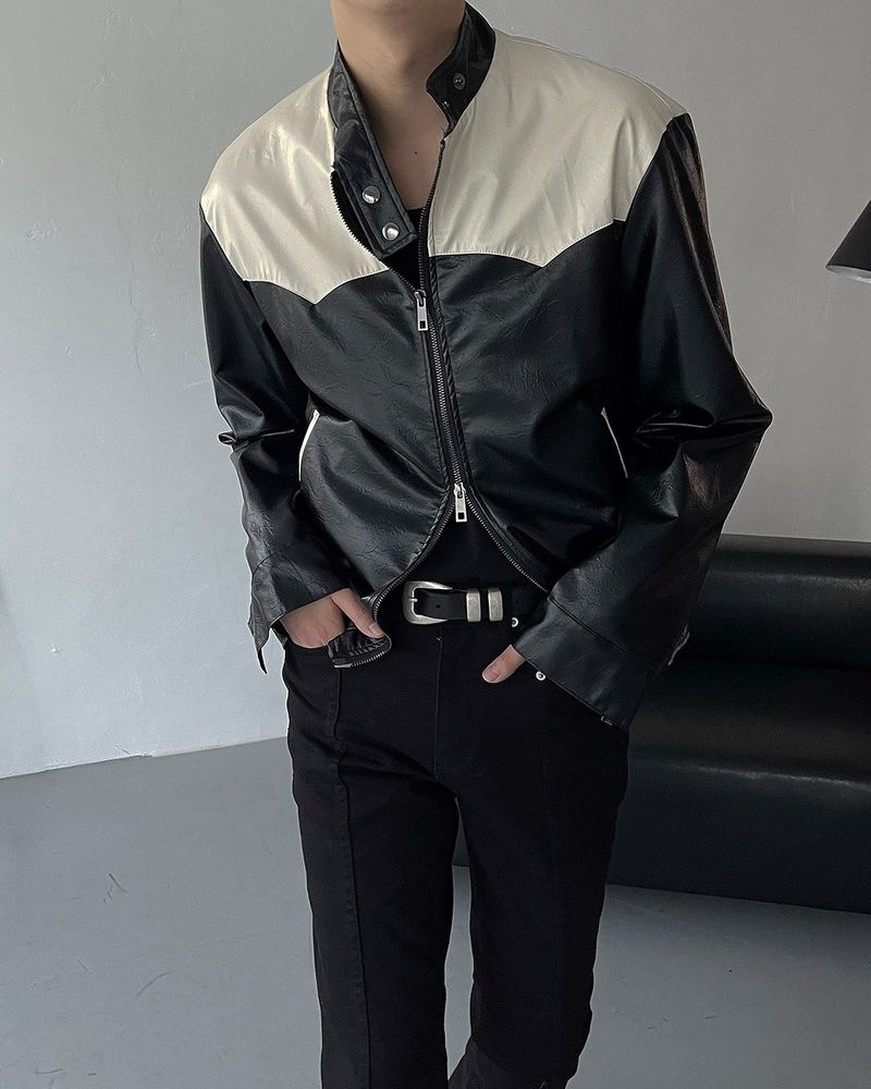 EN Amber Color Racer Jacket (M ~ L)