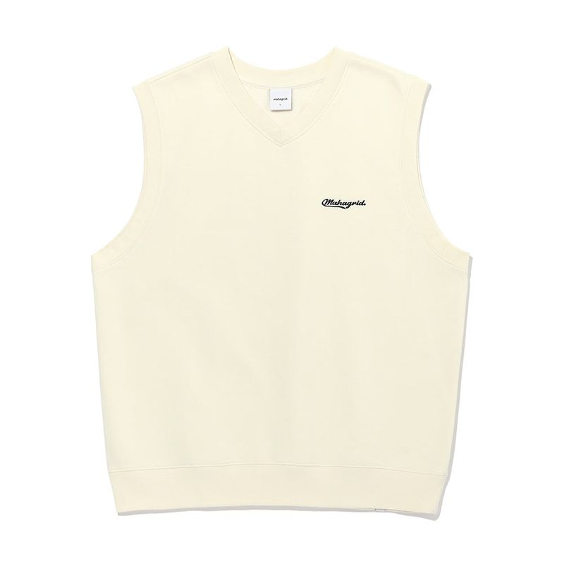 mahagrid（マハグリッド）の「SCRIPT LOGO SWEAT VEST（Tops）」