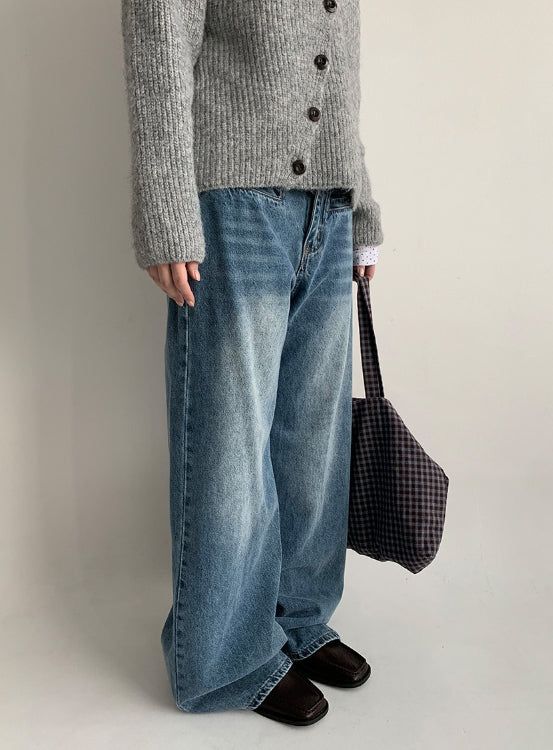 Picat Pocket Straight Denim Pants