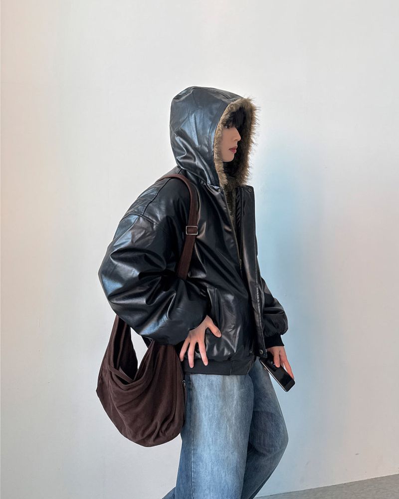 Horn Reversible Leather Jacket