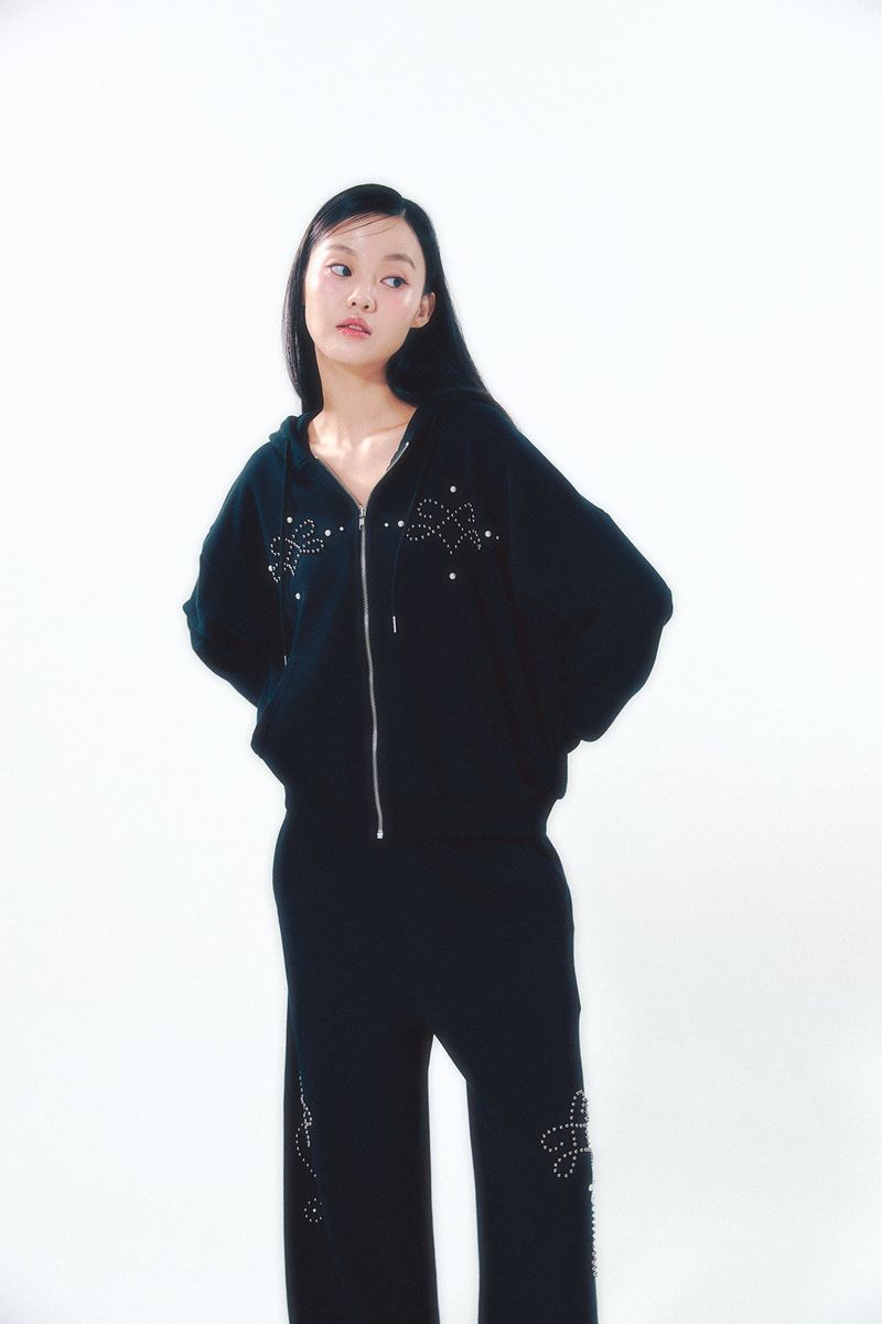 Pearl Track Pants Black