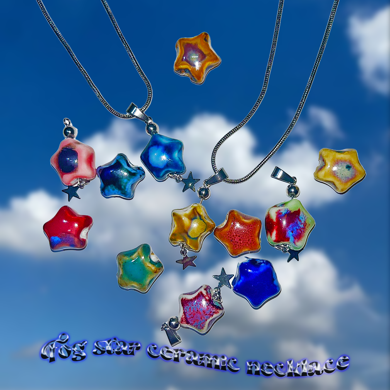 3amgang（スリーエイエムギャング）の「Fog star ceramic necklace (12color)（Accessories）」