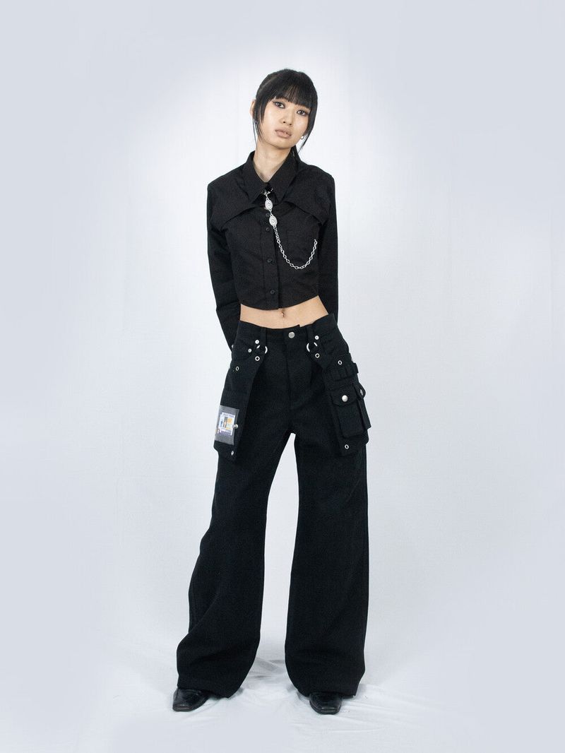Multipass Cargo Pants (Black)