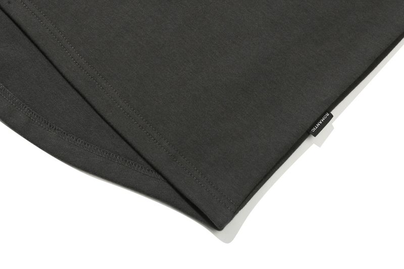 RECENT BASIC LONG SLEEVE_CHARCOAL