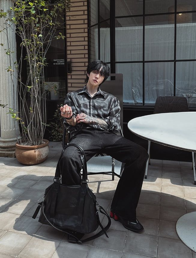 Chris western checked shirt