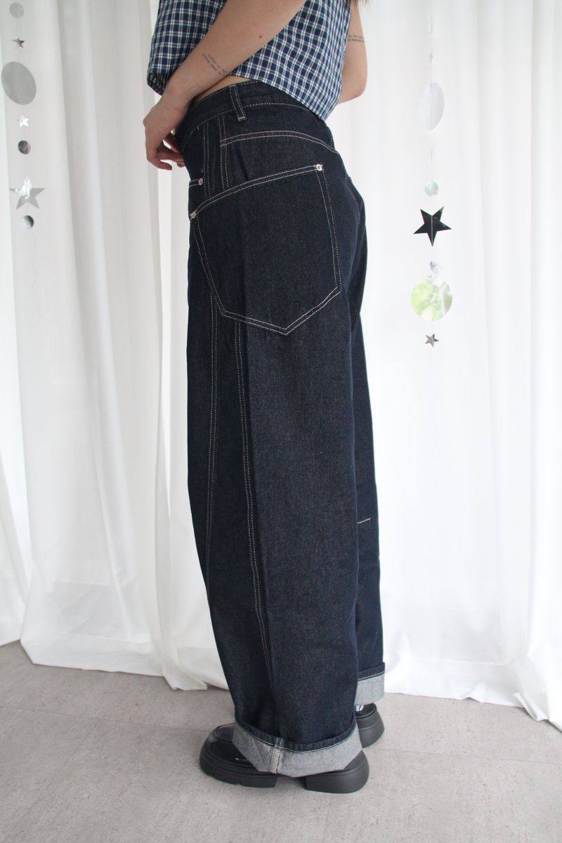 Wave point denim