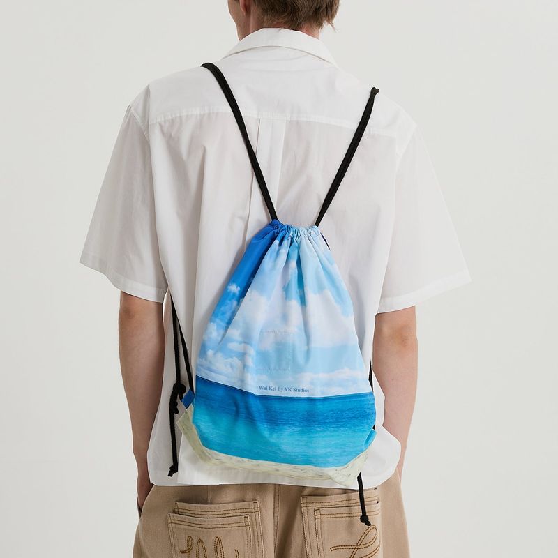 Maltese vacation string bag