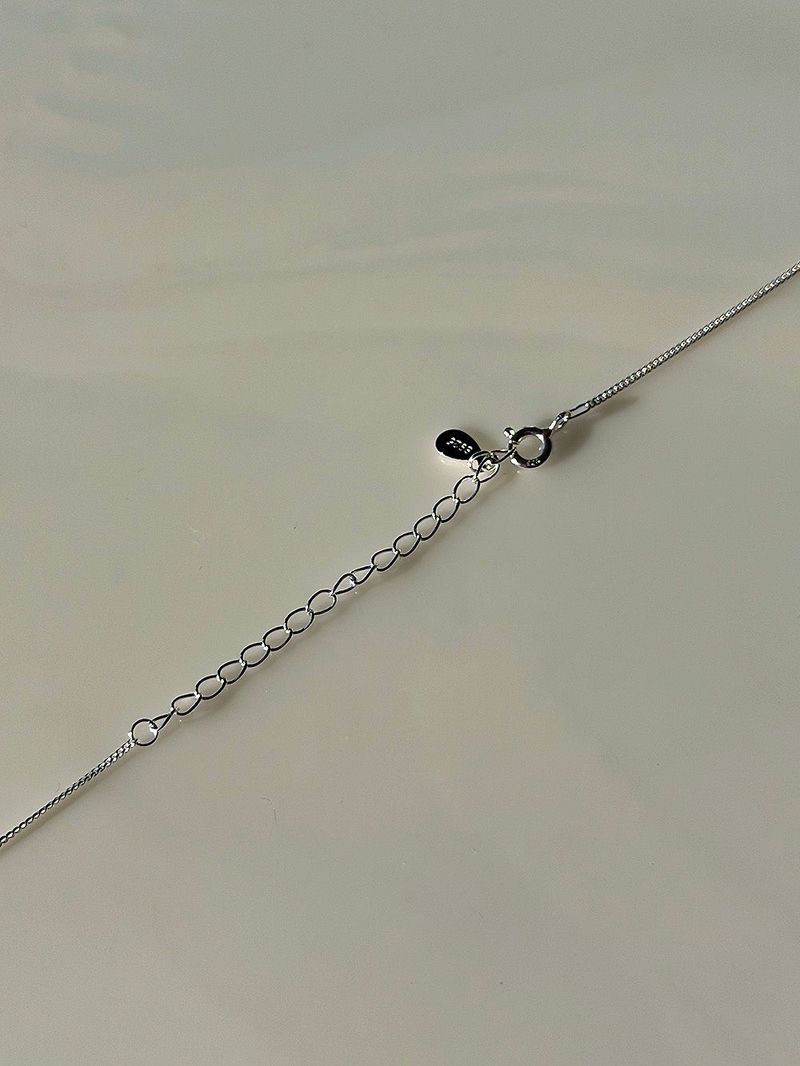 [925silver] Mate necklace