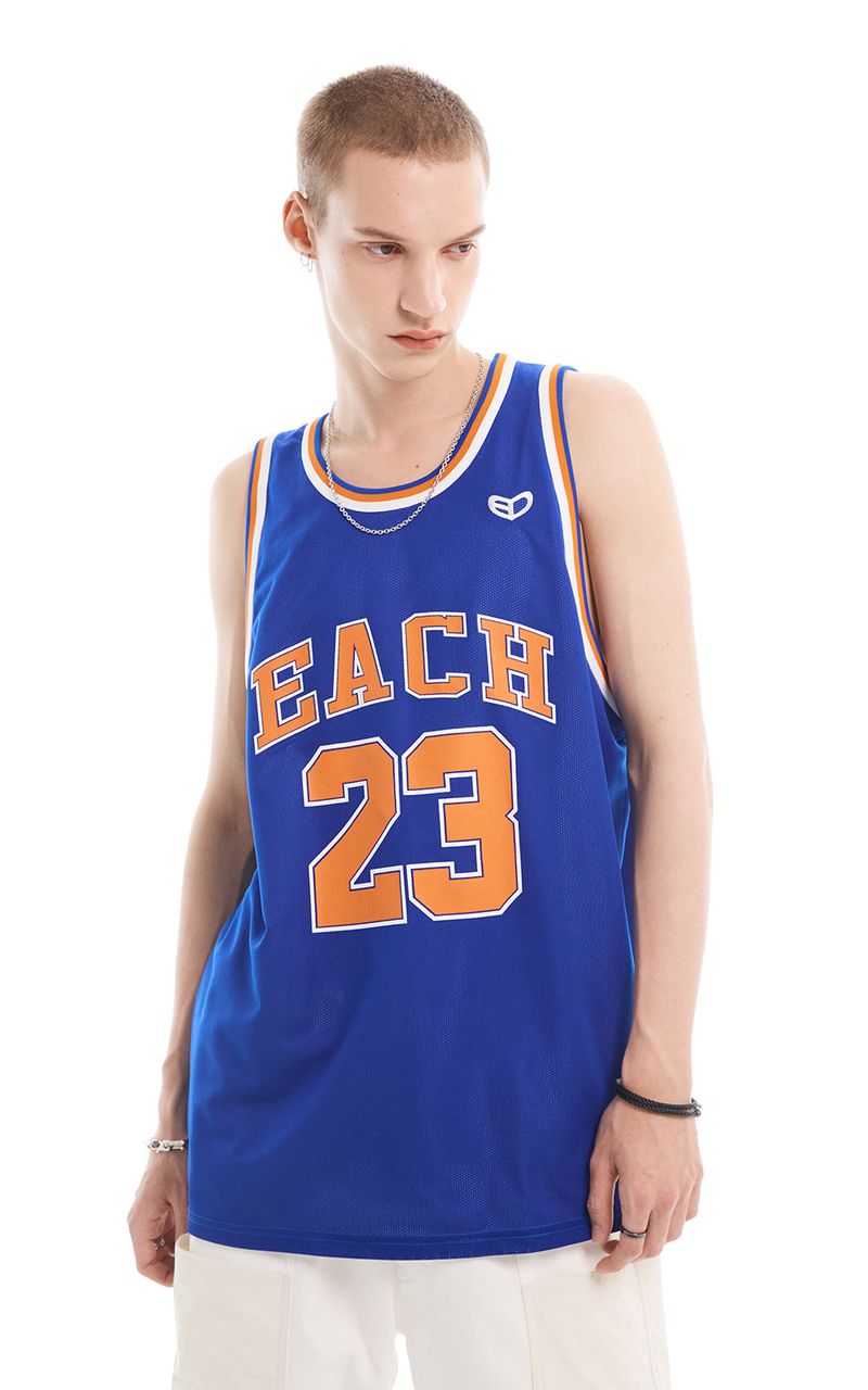 EACH DIFFER(イーチディファー)の「REVERSIBLE JERSEY_WHITE/BLUE(Tops)」