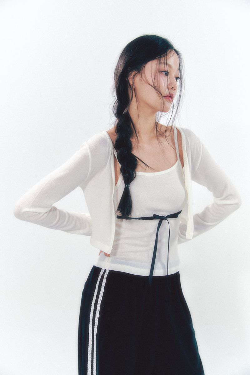 Velvet Lace Track Pants Black
