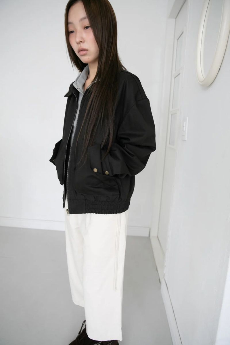 fold pocket jumper(2colors)