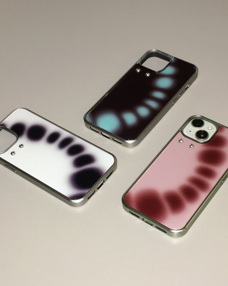 [MADE] Piercing phone case_White