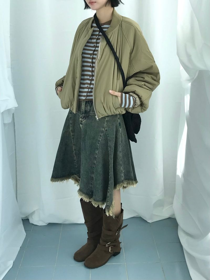 Cozy Striped Cardigan