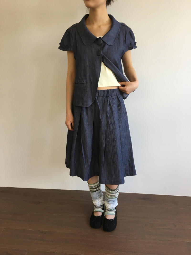 Kin Life Collared Blouse (2color)