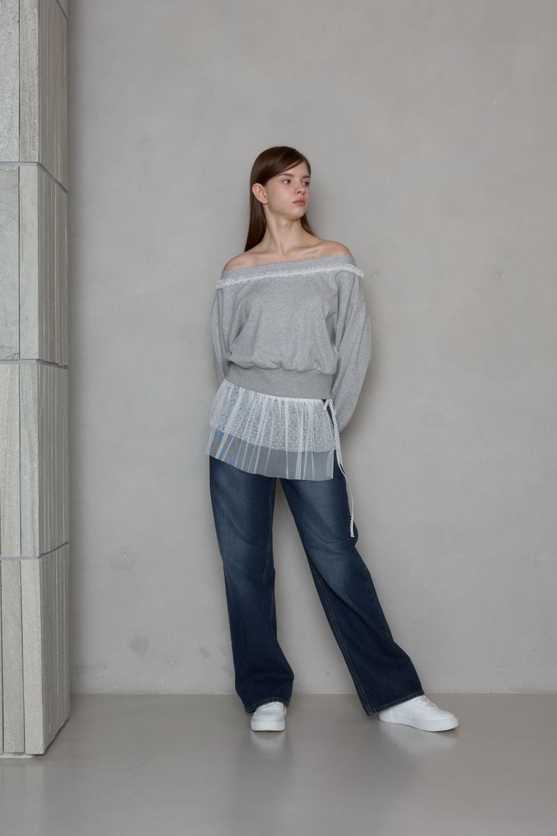 MID DOT LAYERED SKIRT