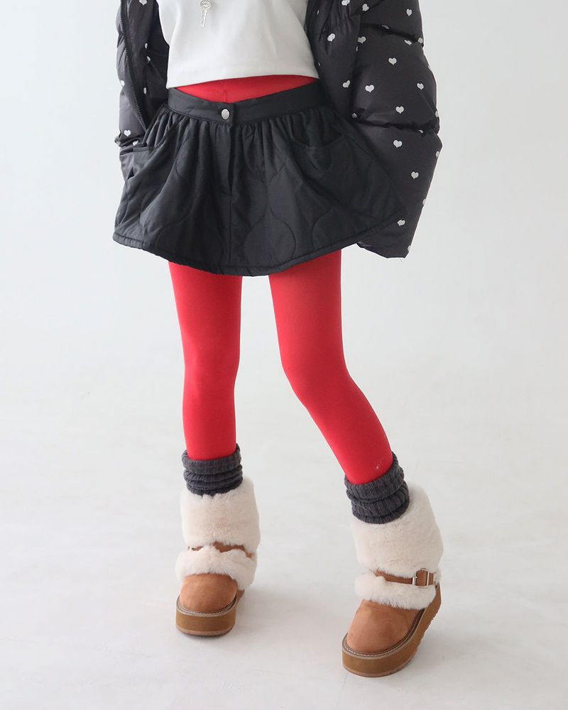 Heart crop short padded coat
