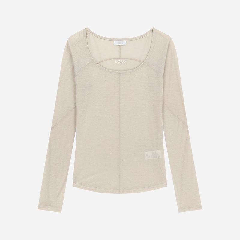Flatseam Longsleeve Top / Oatmeal