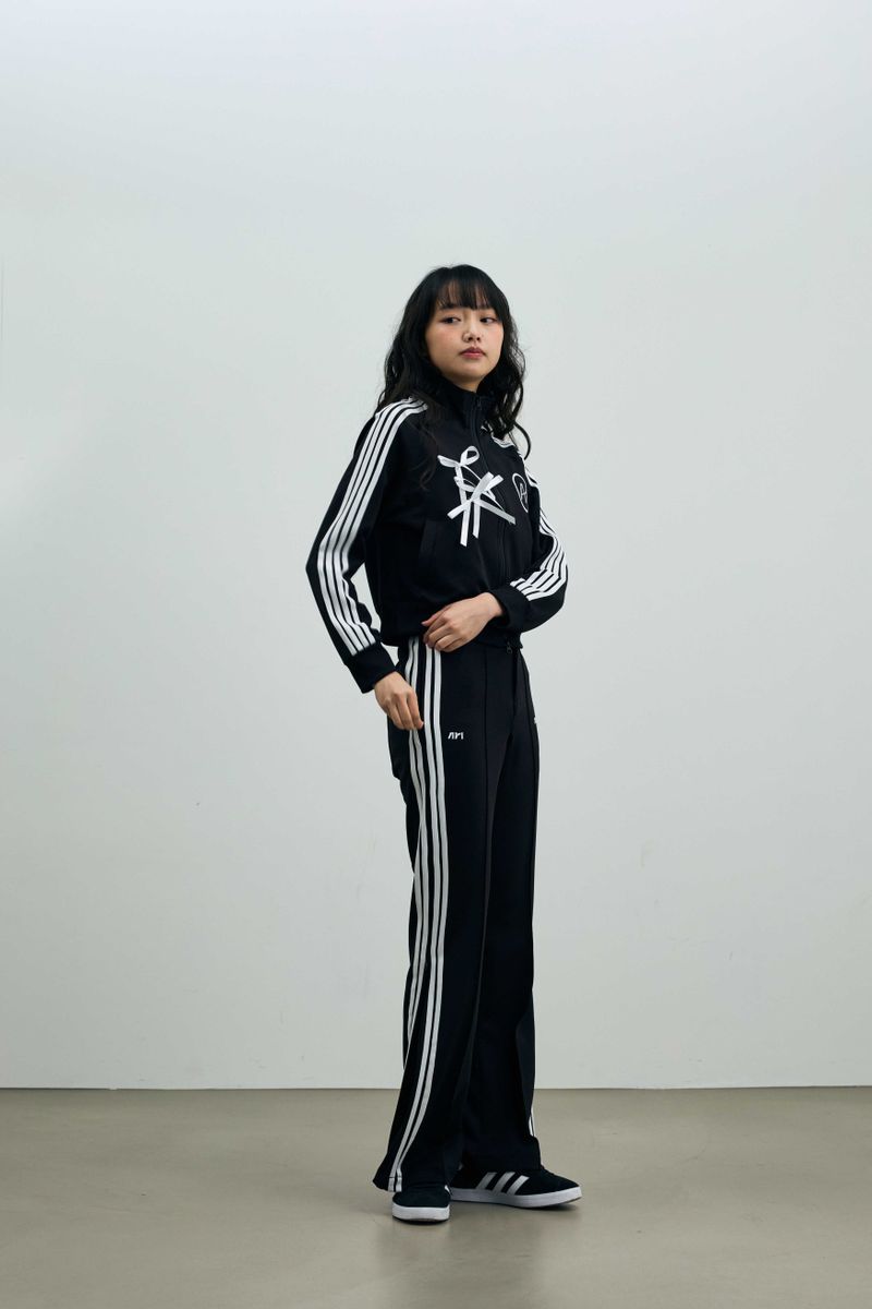 JOEL JERSEY TRACK TOP / BLACK