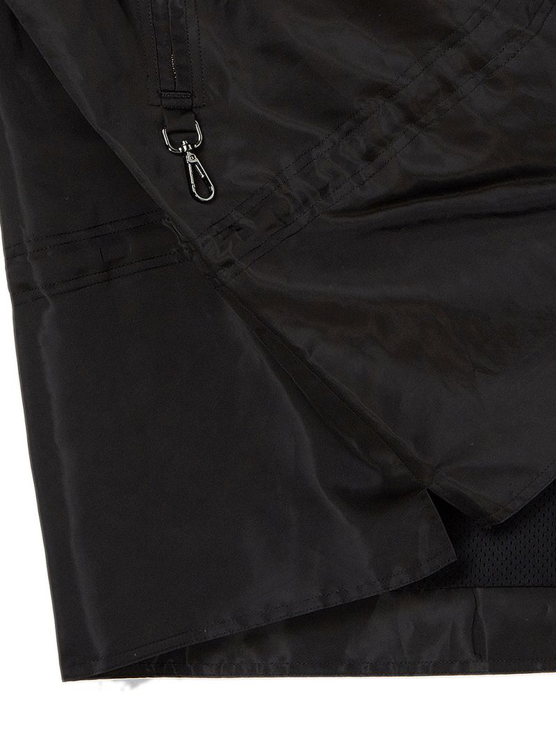 LACE UP ANORAK JACKET (BLACK)