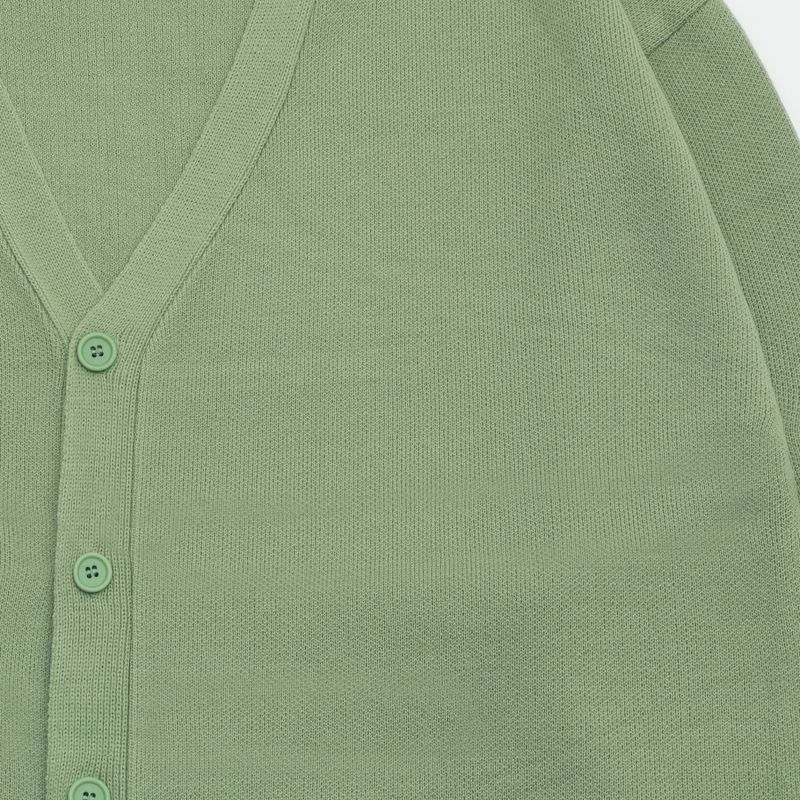 OVERSIZED CARDIGAN APPLE GREEN