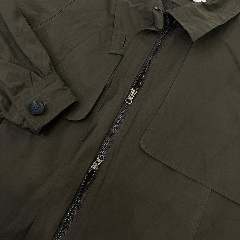 OWN Wax Coated Cropped Bomber Jacket (3 colors)