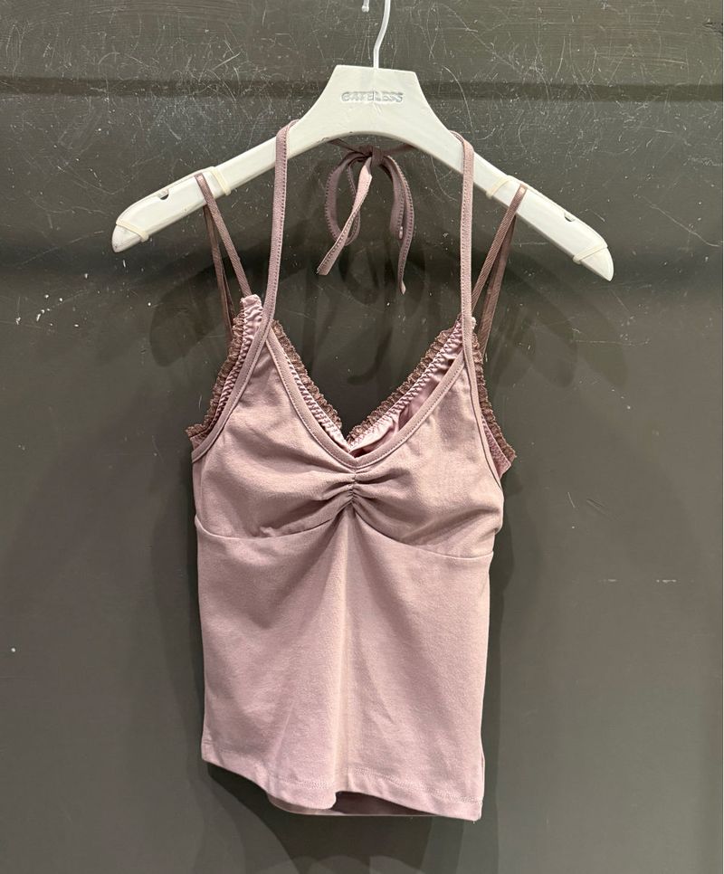  LACE SLEEVELESS TOP