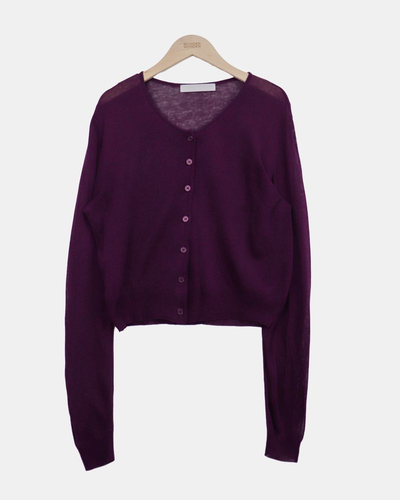 Millen Summer Round Neck Cardigan