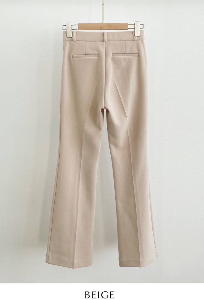 Masen Banding Span Bootcut Slacks