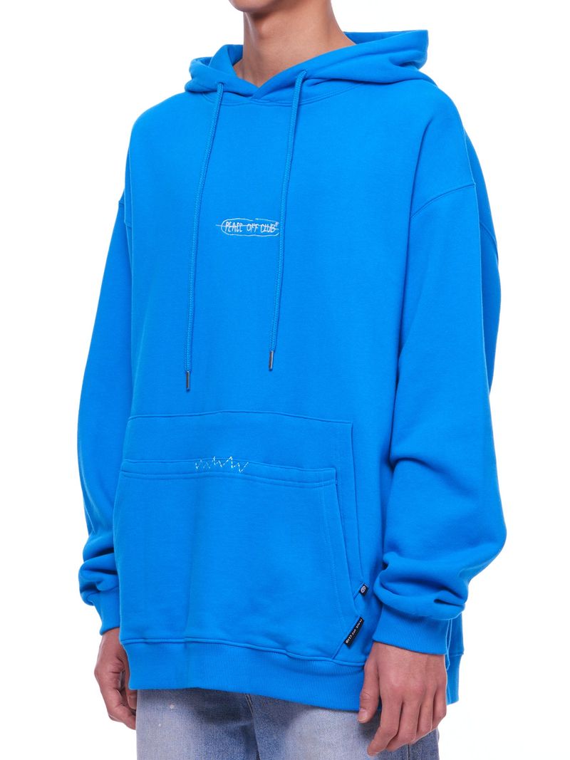 Double_Pocket Hooded Sweatshirt S.BLUE