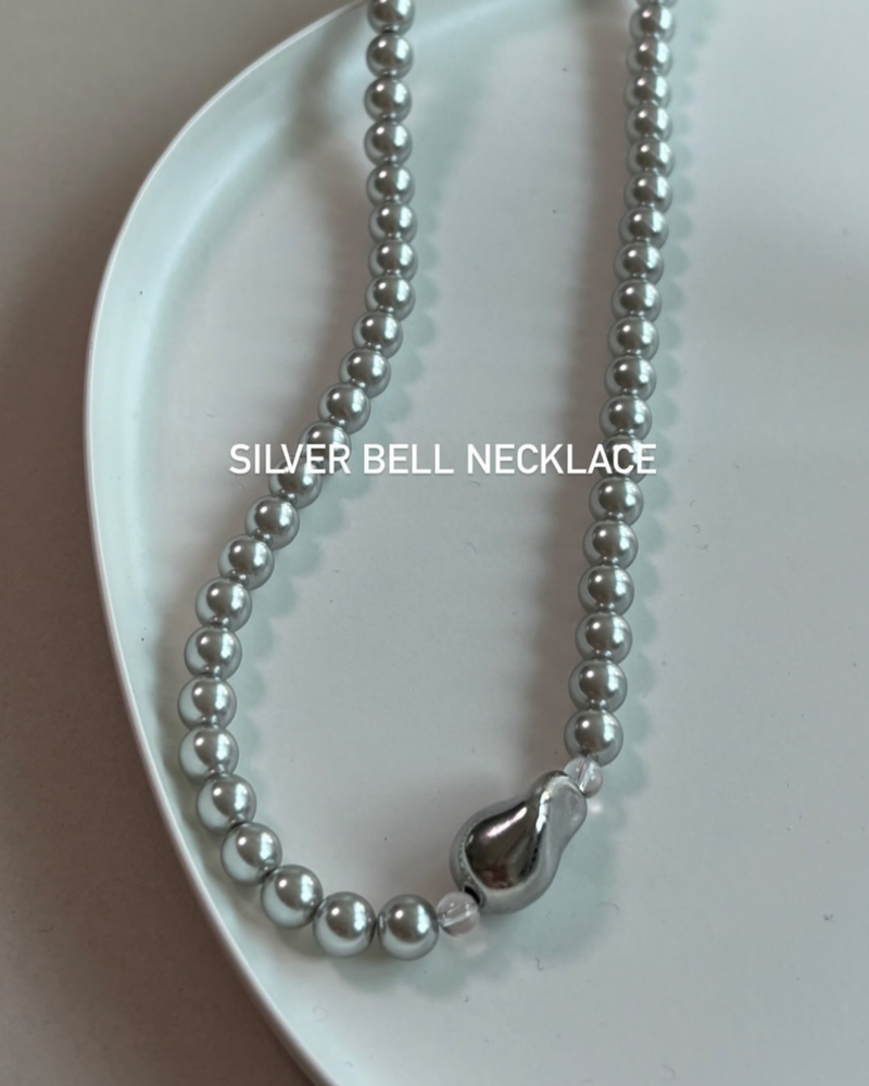 Silver Bell Necklace