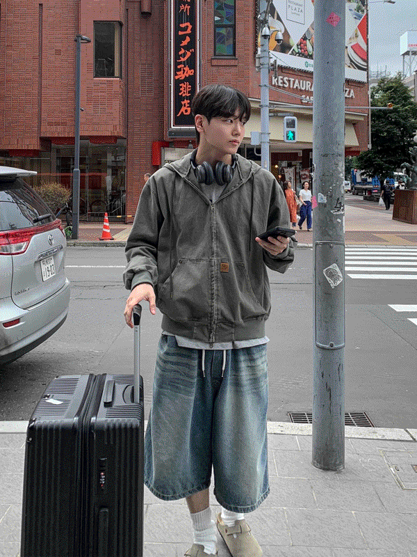 WHAT A LOOK（ワット ア ルック）の「Cb Patch Work Hooded Jumper（Jackets/Outerwear）」