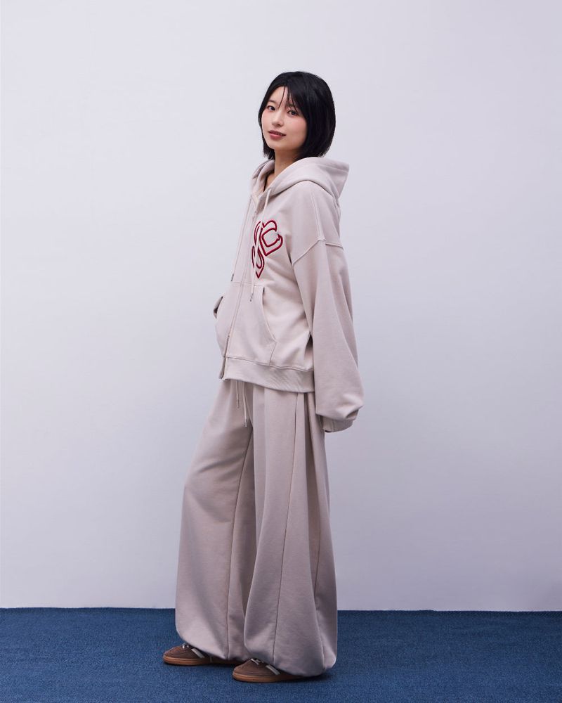 26SS★ Rubber Stitch Sweat Pants