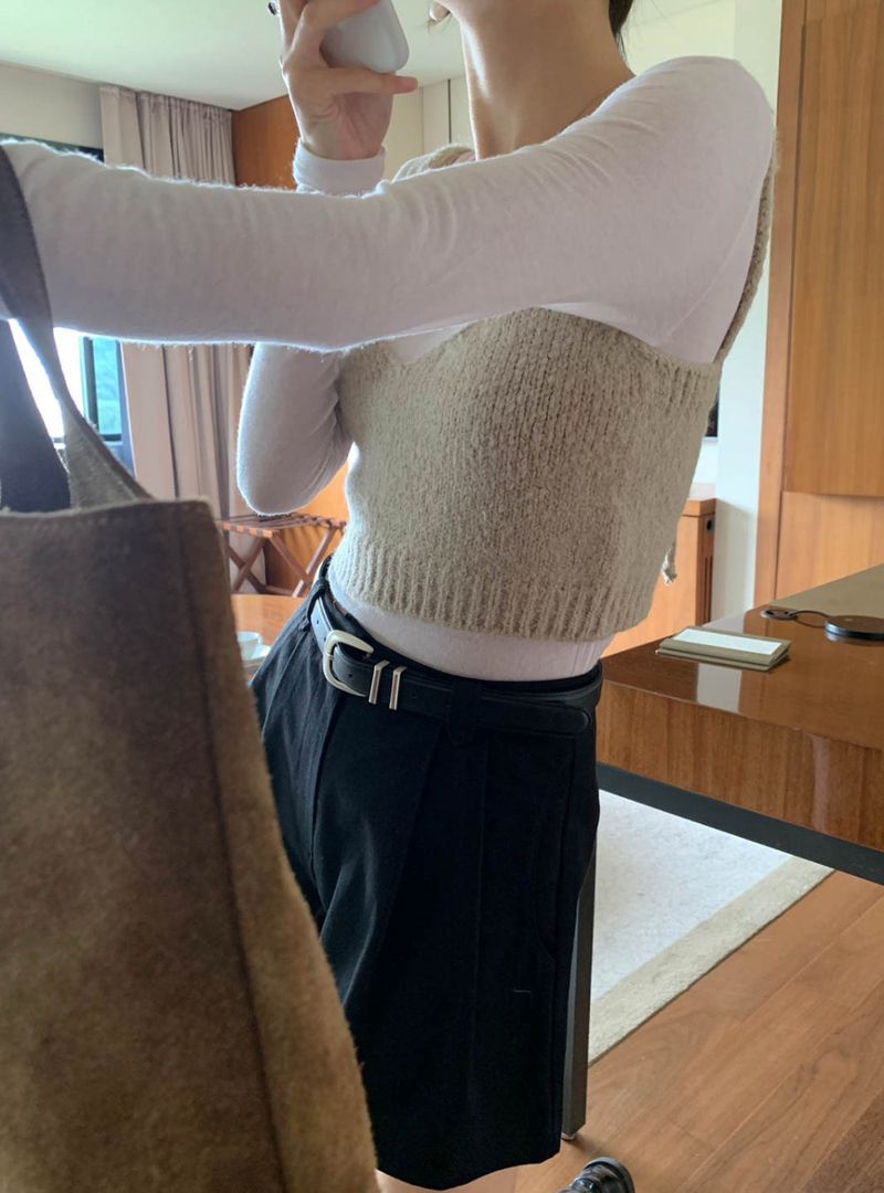 Lafeter Wool Bustier