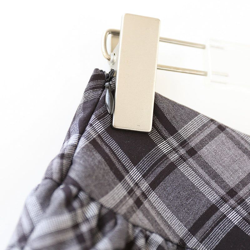 Frill Check Bubble Skirt 233175915