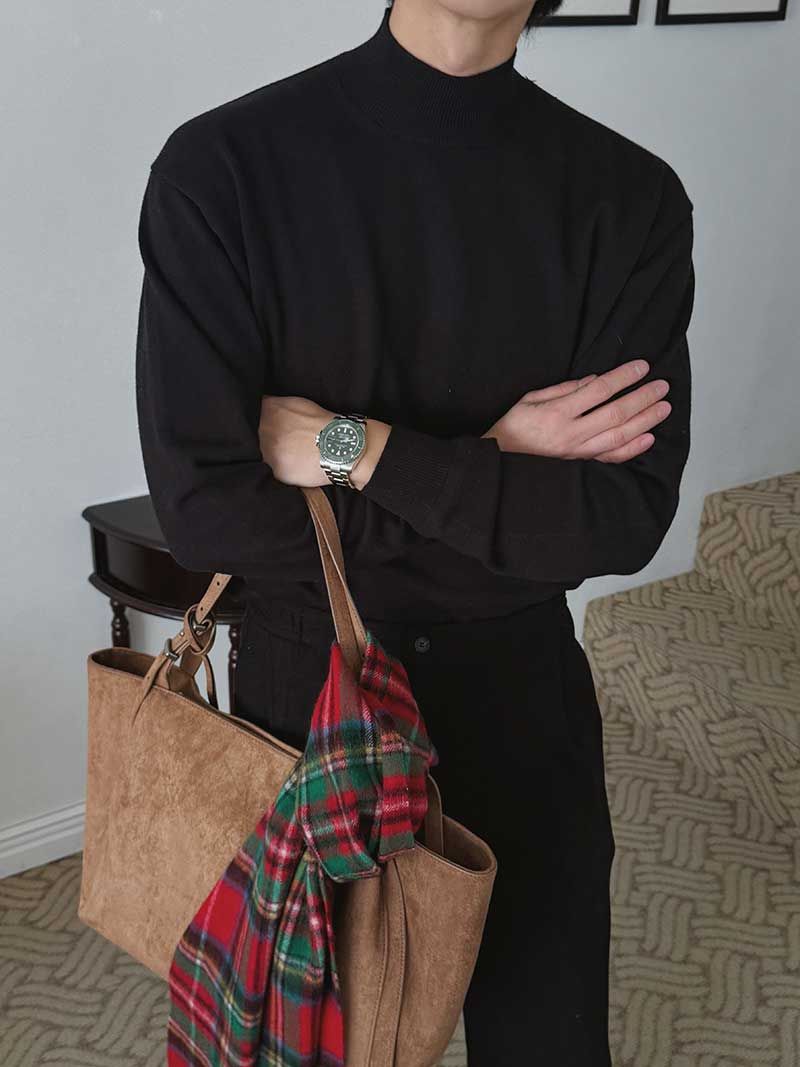 ASCLO Suede Tote Bag (3color)