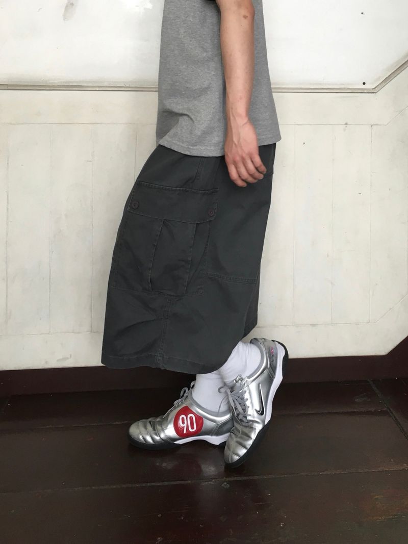 Niff Washed Wide Bermuda Pants 3C