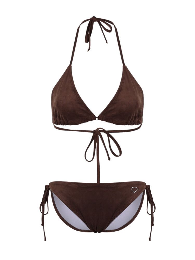 SUEDE BIKINI