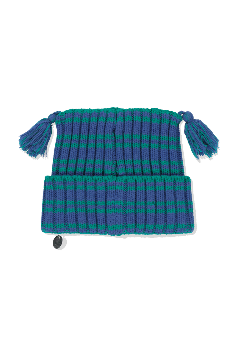 STRIPE SQUARE BEANIE