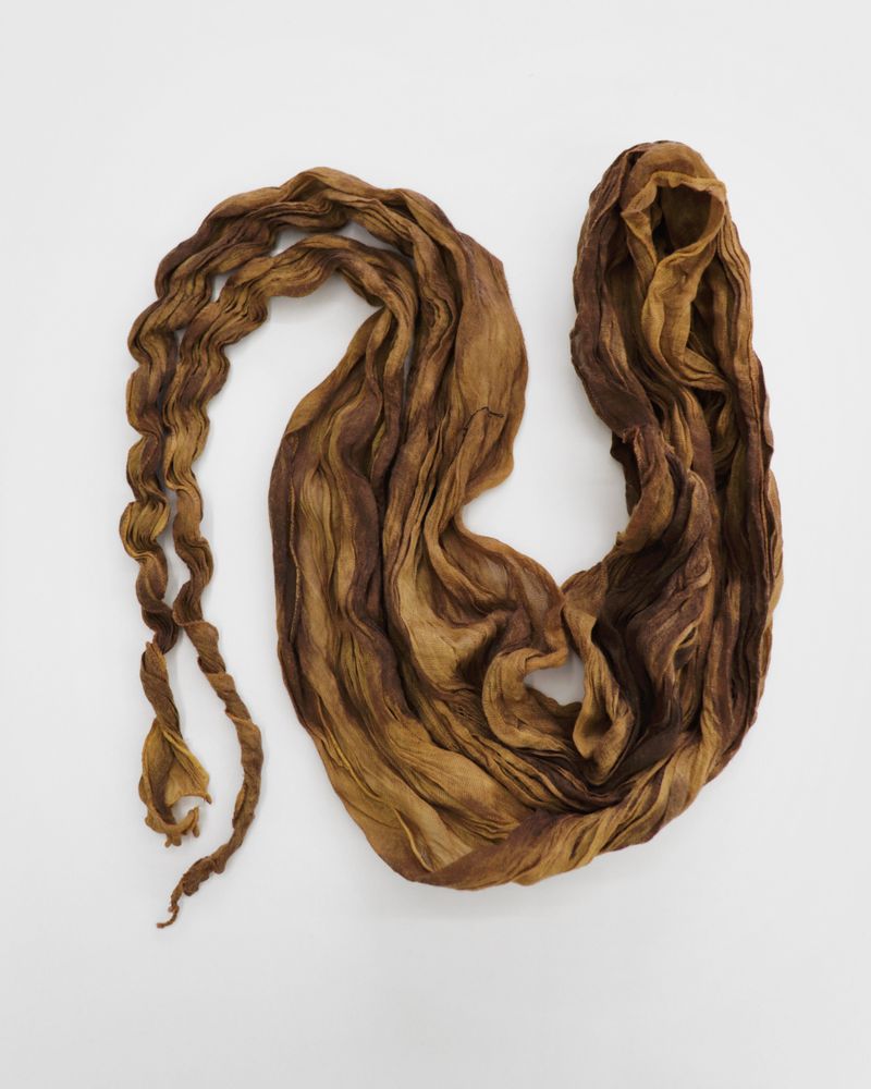 Balia Vintage Tie-Dye Gathered Rolling Scarf