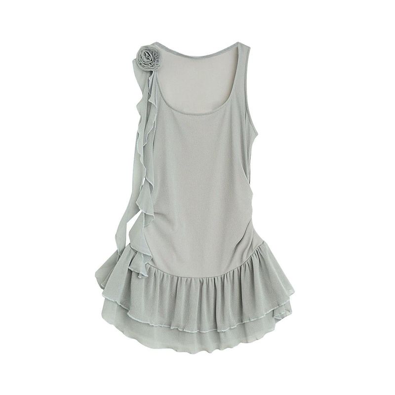 Cozy&Kitsch(コージーアンドキッチ)の「Ruffle Flower Sleeve Dress 232008572(Dresses)」