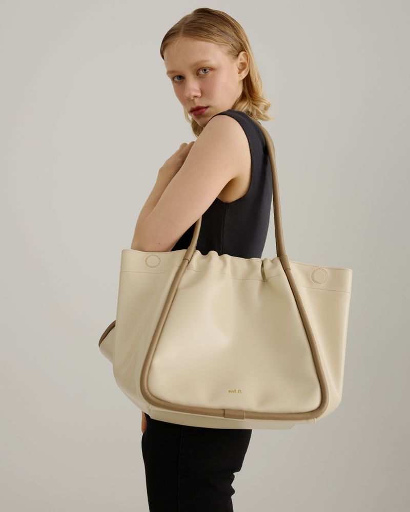 RAVIOLI TOTE (IVORY)