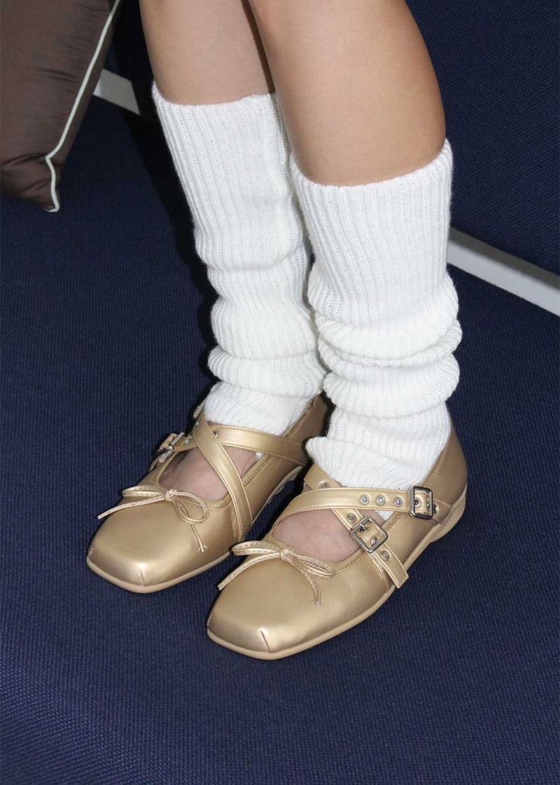 BELT FLAT MARY JANE SHOES